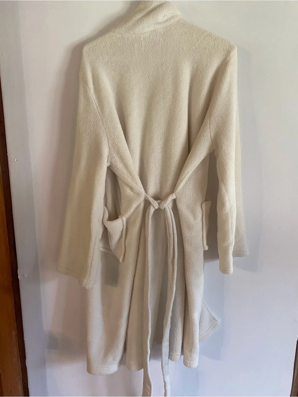 Ulta Beauty Cream Plush Bath Robe